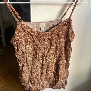 Great summer top or fall under a jacket